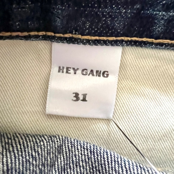 HEY GANG The Loose Crop Selvedge Jean Made in USA - 31 - Picture 9 of 14